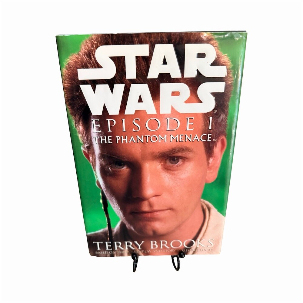 Star Wars Episode I The Phantom Menace Hardcover Novelization 1999 1st Ed